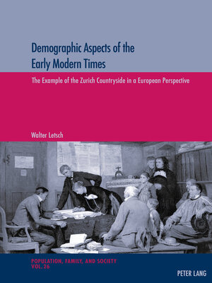 cover image of Demographic Aspects of the Early Modern Times